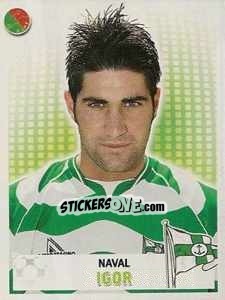 Sticker Igor - Futebol 2007-2008 n. 189 - Panini