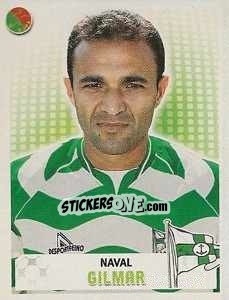 Sticker Gilmar - Futebol 2007-2008 n. 190 - Panini