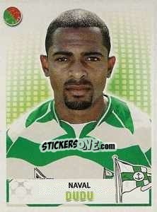 Sticker Dudu - Futebol 2007-2008 n. 192 - Panini