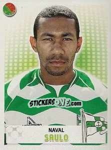 Cromo Saulo - Futebol 2007-2008 n. 196 - Panini