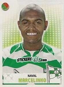 Sticker Marcelinho - Futebol 2007-2008 - Panini