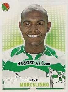 Sticker Marcelinho - Futebol 2007-2008 n. 199 - Panini