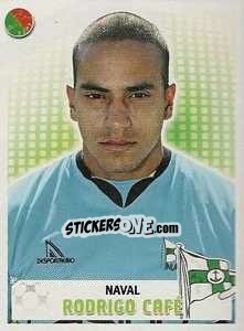 Cromo Rodrigo Café - Futebol 2007-2008 - Panini