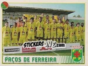 Sticker Equipa - Futebol 2007-2008 n. 202 - Panini