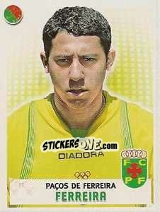 Sticker Ferreira - Futebol 2007-2008 n. 204 - Panini