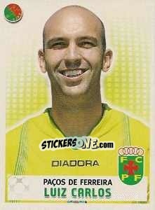 Sticker Luiz Carlos - Futebol 2007-2008 - Panini