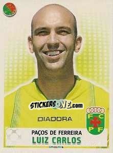 Sticker Luiz Carlos - Futebol 2007-2008 n. 207 - Panini