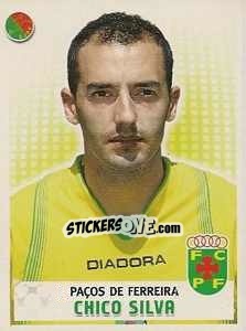 Sticker Chico Silva - Futebol 2007-2008 n. 208 - Panini