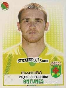 Sticker Antunes - Futebol 2007-2008 n. 209 - Panini