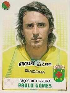 Sticker Paulo Gomes - Futebol 2007-2008 n. 211 - Panini
