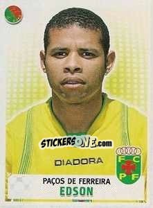 Sticker Edson - Futebol 2007-2008 n. 219 - Panini