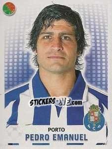 Sticker Pedro Emanuel - Futebol 2007-2008 n. 226 - Panini