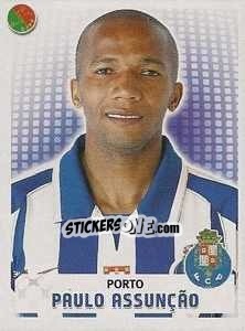 Sticker Paulo Assuncao - Futebol 2007-2008 - Panini