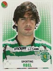 Sticker Abel - Futebol 2007-2008 n. 244 - Panini