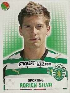 Sticker Adrien Silva - Futebol 2007-2008 n. 250 - Panini