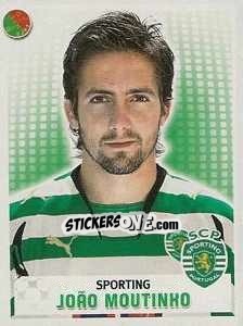 Sticker Joao Moutinho - Futebol 2007-2008 n. 252 - Panini