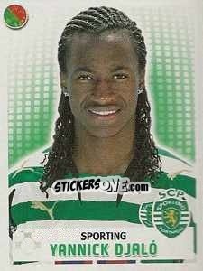 Sticker Yannick Djalo - Futebol 2007-2008 - Panini