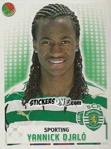 Figurina Yannick Djalo - Futebol 2007-2008 - Panini