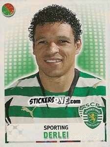 Sticker Derlei - Futebol 2007-2008 n. 257 - Panini