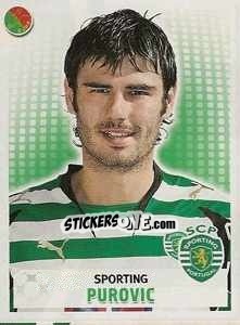Sticker Milan Purovic - Futebol 2007-2008 n. 258 - Panini