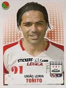 Sticker Tonito - Futebol 2007-2008 n. 272 - Panini