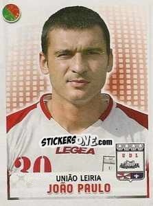 Sticker Joao Paulo - Futebol 2007-2008 n. 278 - Panini