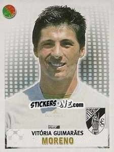Sticker Moreno - Futebol 2007-2008 n. 291 - Panini