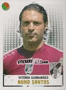 Sticker Nuno Santos - Futebol 2007-2008 - Panini