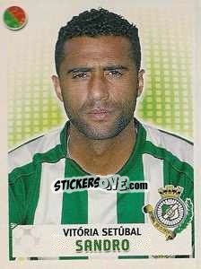 Figurina Sandro - Futebol 2007-2008 - Panini