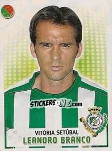 Cromo Leandro Branco - Futebol 2007-2008 - Panini