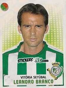 Sticker Leandro Branco - Futebol 2007-2008 n. 317 - Panini