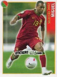 Sticker Miguel - Futebol 2007-2008 - Panini