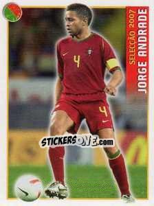 Figurina Jorge Andrade - Futebol 2007-2008 n. 339 - Panini
