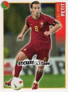 Sticker Petit - Futebol 2007-2008 - Panini