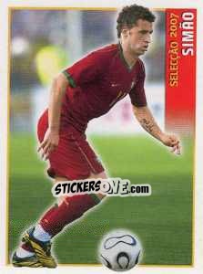 Sticker Simao - Futebol 2007-2008 n. 349 - Panini