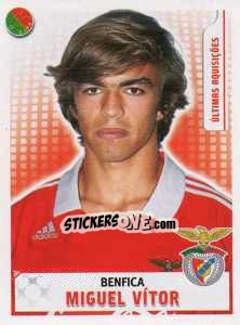 Cromo Miguel Vitor (Benfica) - Futebol 2007-2008 - Panini