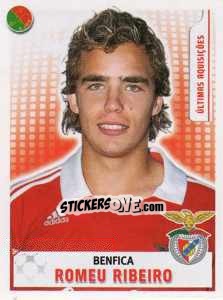 Cromo Romeu Ribeiro (Benfica) - Futebol 2007-2008 - Panini