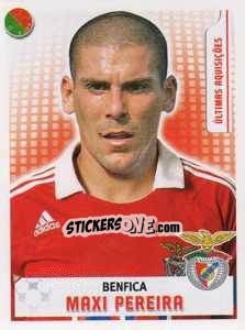 Sticker Maxi Pereira (Benfica) - Futebol 2007-2008 - Panini