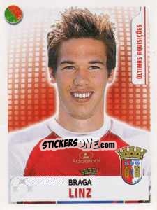 Cromo Roland Linz (Braga) - Futebol 2007-2008 - Panini