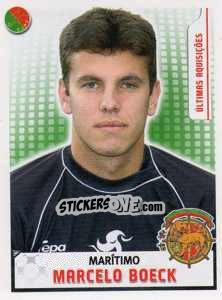 Sticker Marcelo Boeck (Maritimo) - Futebol 2007-2008 n. 373 - Panini