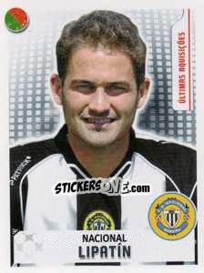 Sticker Lipatin (Nacional) - Futebol 2007-2008 - Panini