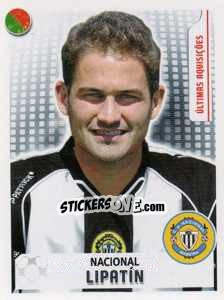 Figurina Lipatin (Nacional) - Futebol 2007-2008 - Panini