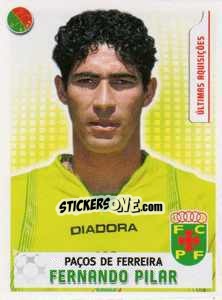 Sticker Fernando Pilar (P.Ferreira) - Futebol 2007-2008 - Panini