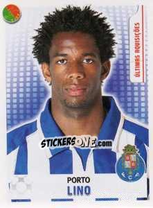 Sticker Lino (Porto) - Futebol 2007-2008 - Panini