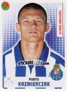 Sticker Przemyslaw Kazmierczak (Porto) - Futebol 2007-2008 n. 379 - Panini