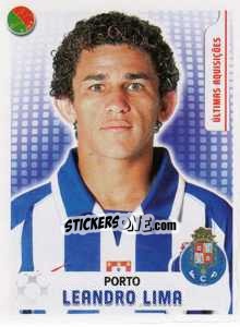 Sticker Leandro Lima (Porto) - Futebol 2007-2008 - Panini
