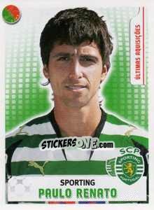 Sticker Paulo Renato (Sporting) - Futebol 2007-2008 n. 383 - Panini