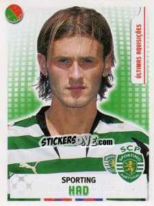 Sticker Had (Sporting) - Futebol 2007-2008 n. 384 - Panini