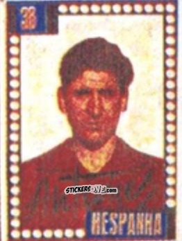 Sticker Francisco Antúnez - Craques do Campeonato Mundial de Futebol 1950
 n. 38 - A. AMERICANA
