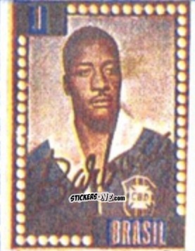 Figurina Moacir Barbosa - Craques do Campeonato Mundial de Futebol 1950
 n. 1 - A. AMERICANA
